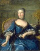 unknow artist, Portrait de Emilie Le Tonnelier de Breteuil, marquise du Chatelet